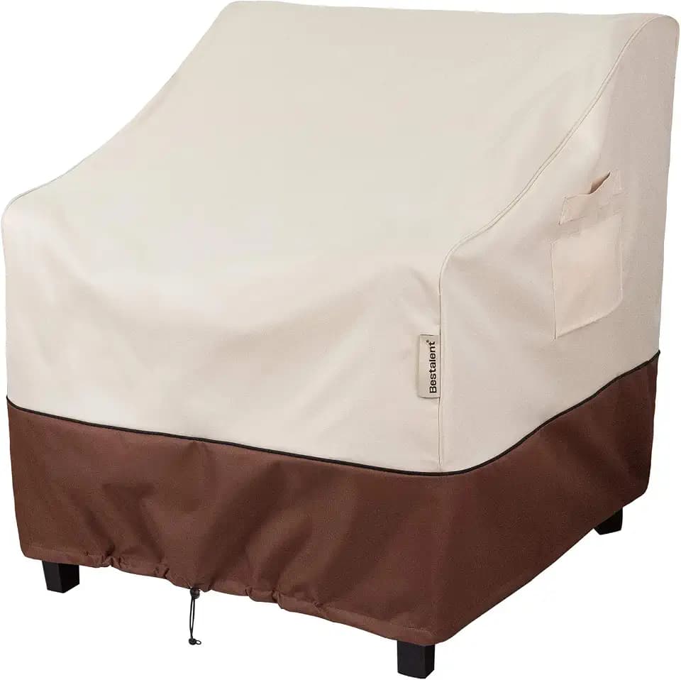 Patio Chair Cover Waterproof,25.5"W x 32.5"D x 34"H, 1Pack