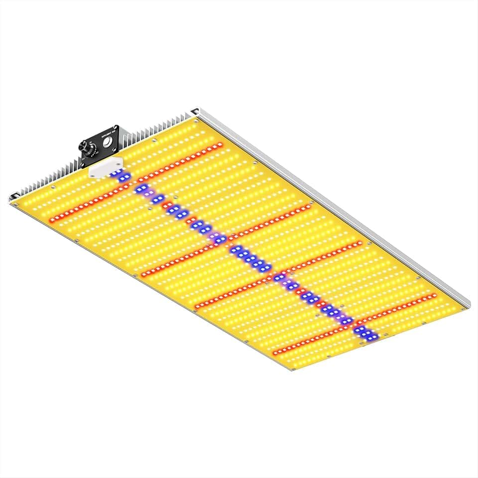 2026 Upgraded SH2000 Led Grow Light,Dimmable Full Spectrum LED Growing Lights with UV&IR for Indoor Plants Increase Yield & Crop Quality, Plant Growing Lamps, for 4x4 Tent
