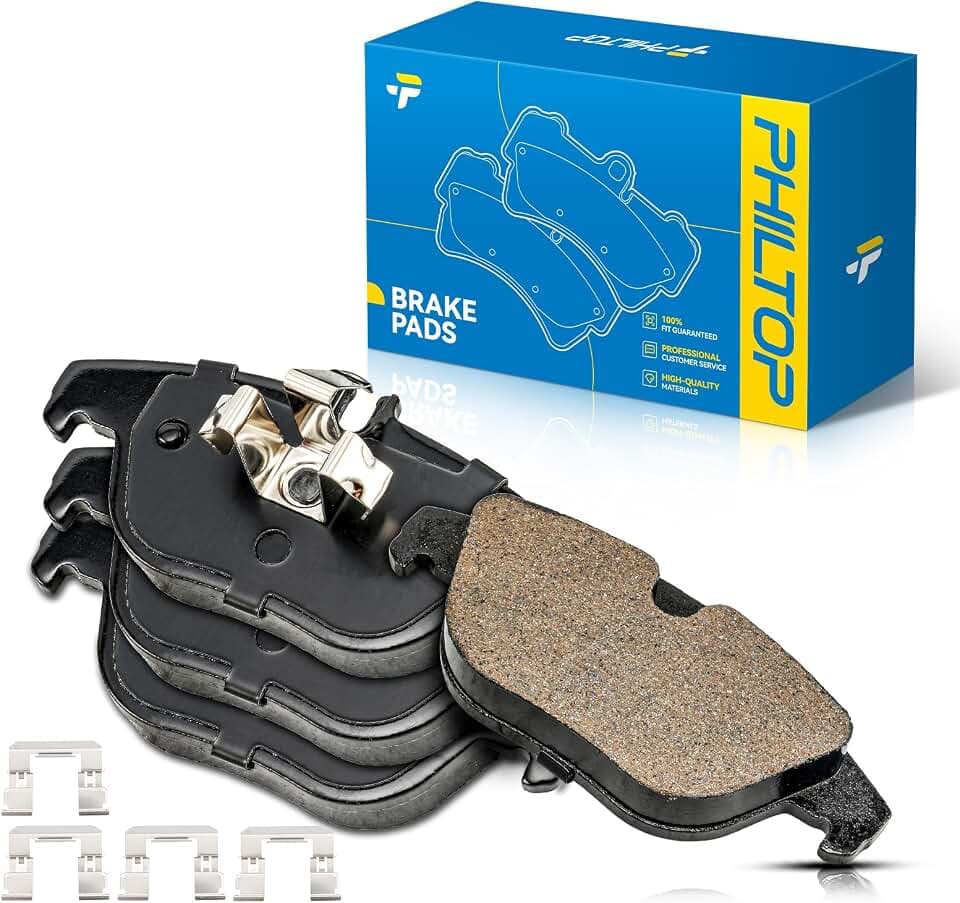 PHILTOP Ceramic Rear Brake Pads for Mercedes-Benz E350 2010-2014