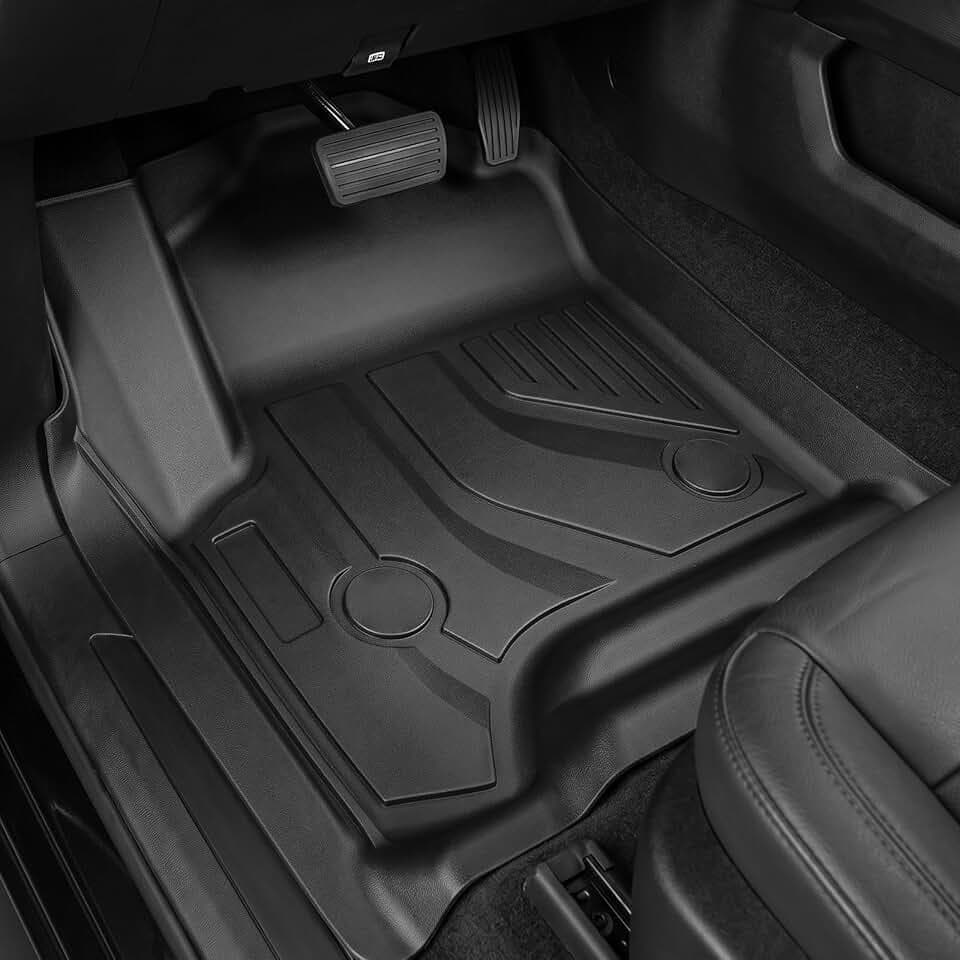 BDFHYK Floor Mats for Silverado/Sierra 1500 2014-2019, 2500/3500 2015-2019