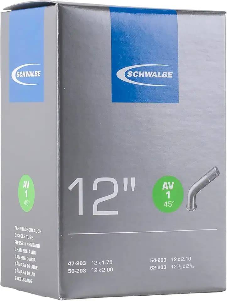 Schwalbe Fahrradschlauch, Schwarz, 47/62-203