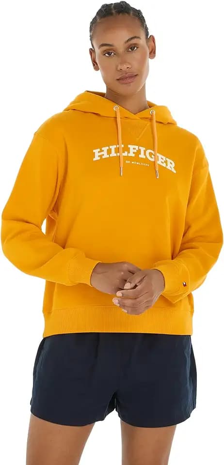 Tommy Hilfiger Damen Hoodie mit Kapuze