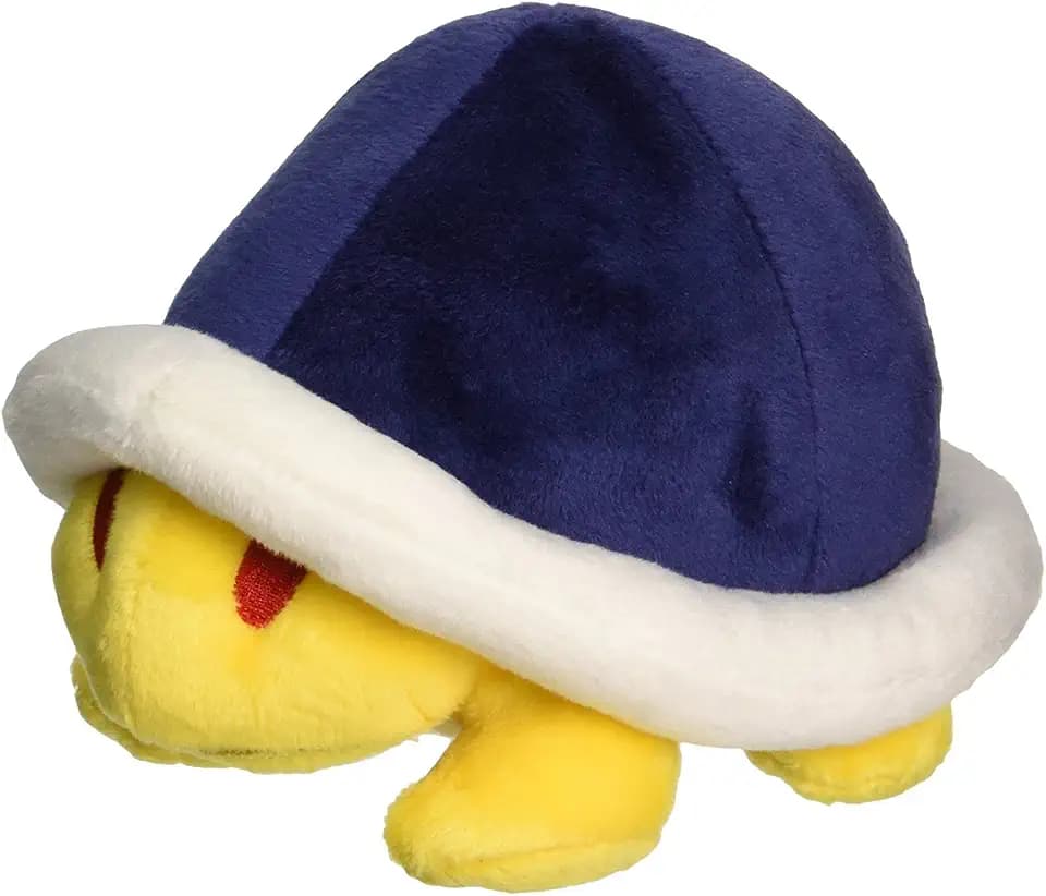 Little Buddy Super Mario Buzzy Beetle Plush, 4"