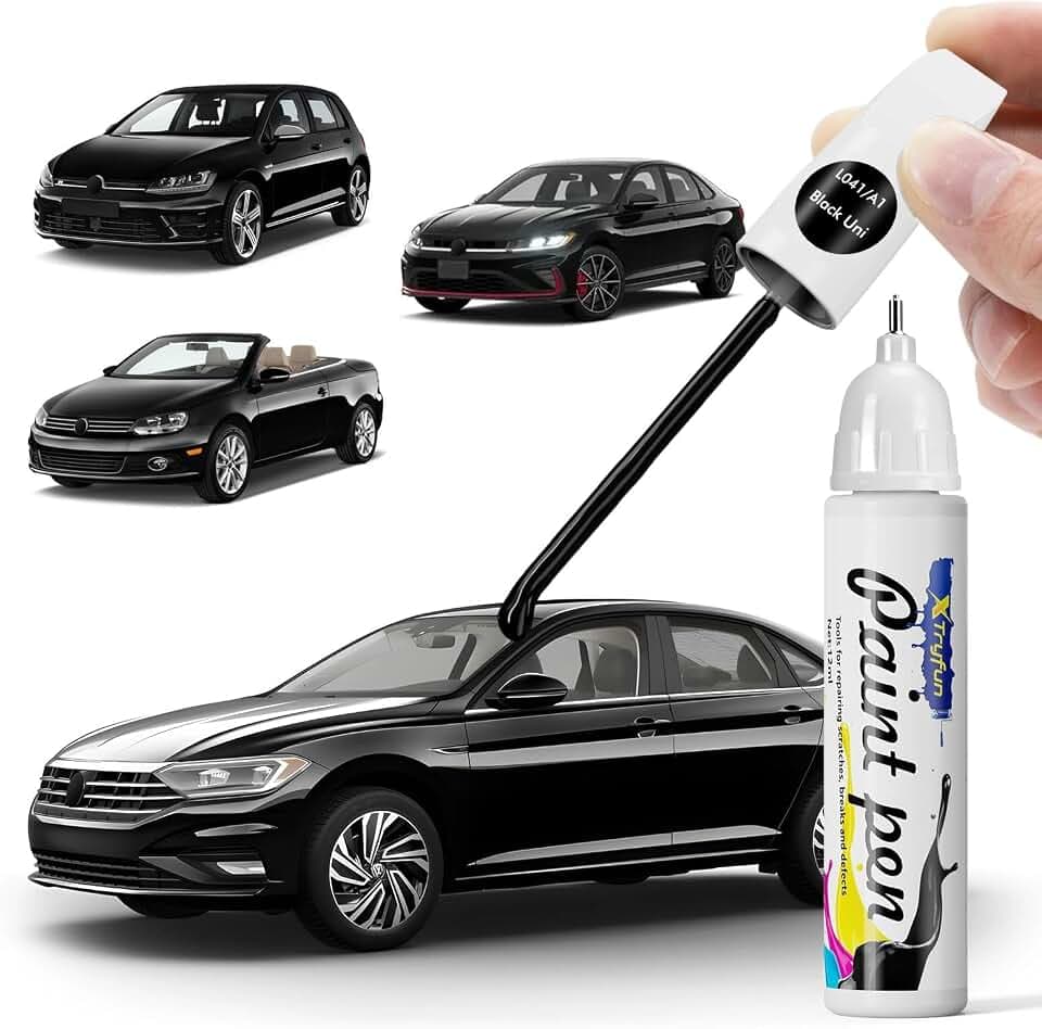 L041 Black Touch Up Paint Compatible with Volkswagen