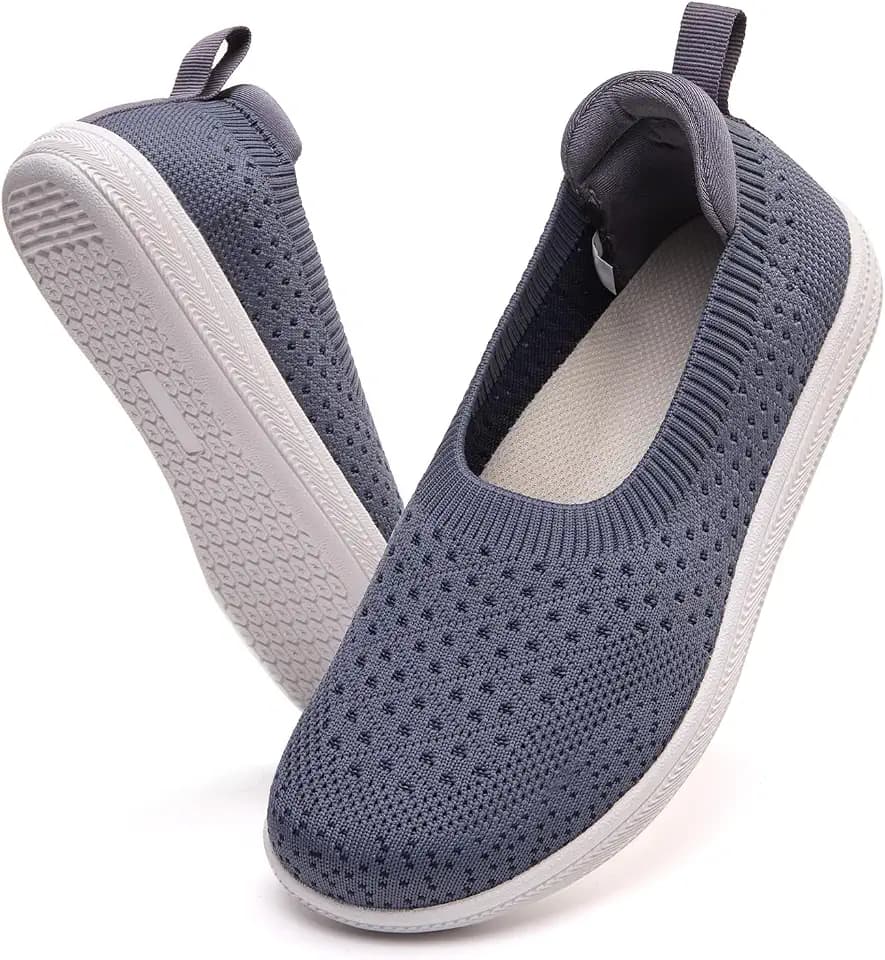 Barefoot Shoes Women Wide Toe Box Zero Drop Knit Flats