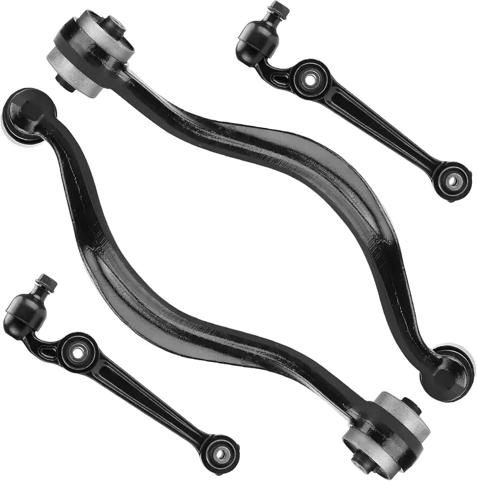 Front Lower Control Arm w/Ball Joint for Mercury Milan 2007-2011, Ford Fusion & Lincoln MKZ 2007-2012, Left & Right, Forward & Rearward, 4Pcs Suspension Kit K620492 K620493 K620149