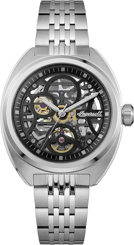 Ingersoll The Wrangler Herrenuhr Edelstahl 44 mm Automatik