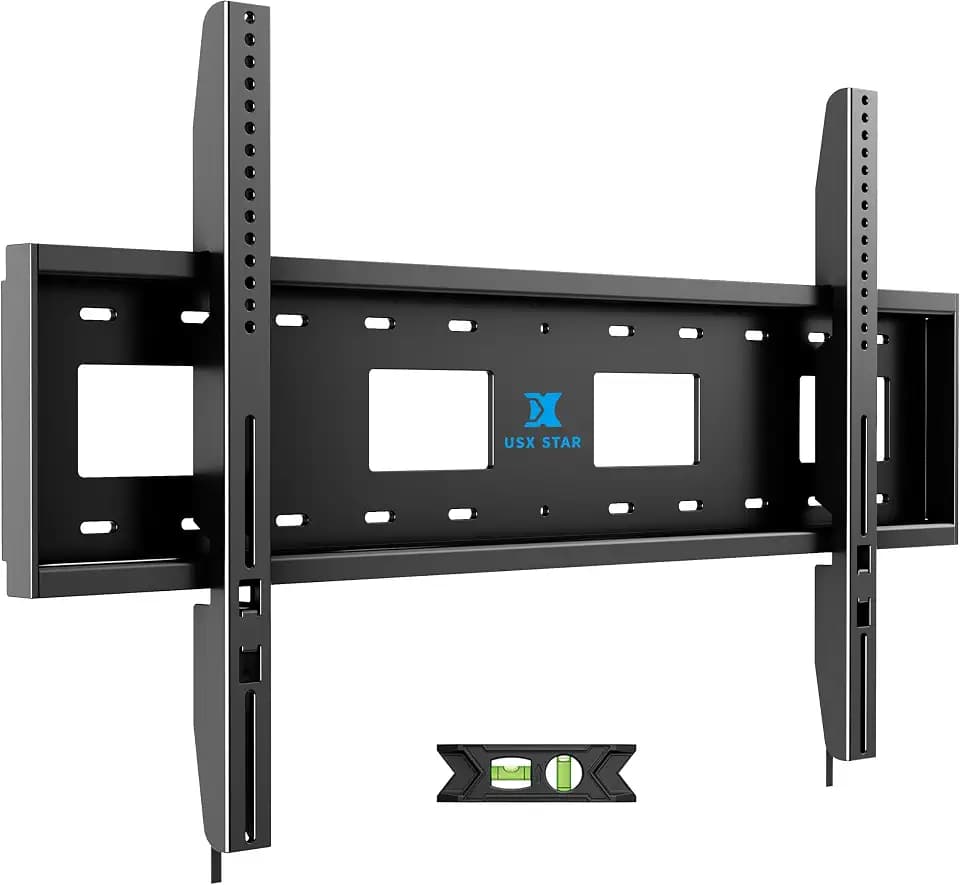 USX STAR Heavy Duty Fixed TV Wall Mount Bracket for 85 86 98 100 120 150 TV