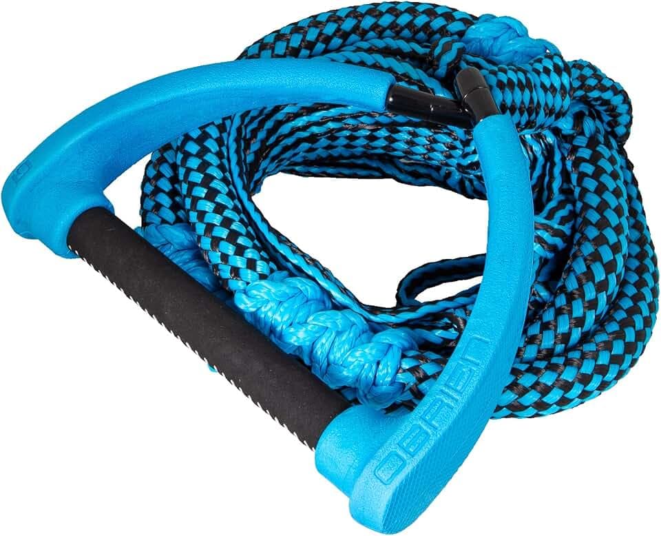 O'Brien Python Surf Rope – Knotted Floating Surf Rope with Comfortable Grip for Wakesurfing, Impact-Friendly Endcaps, Durable Design – 6.5 ft Python Section, 25 ft Total Length