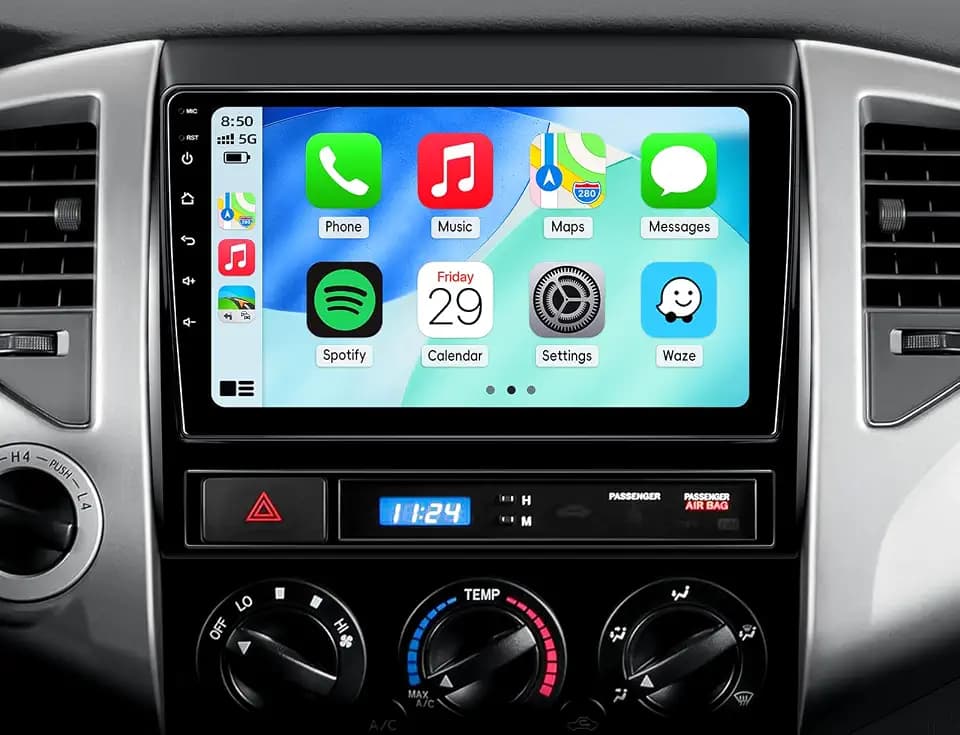 Car Radio Stereo for Toyota Tacoma 2005-2015 with CarPlay Backup Camera