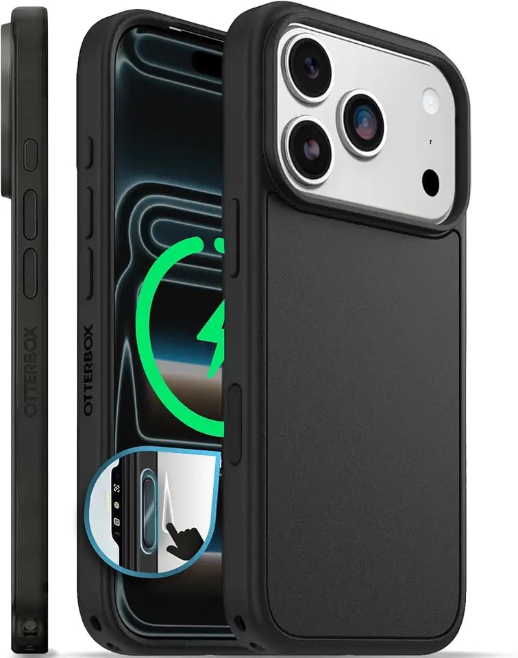 OtterBox iPhone 18/17 Pro Max Symmetry Series MagSafe Case, Black