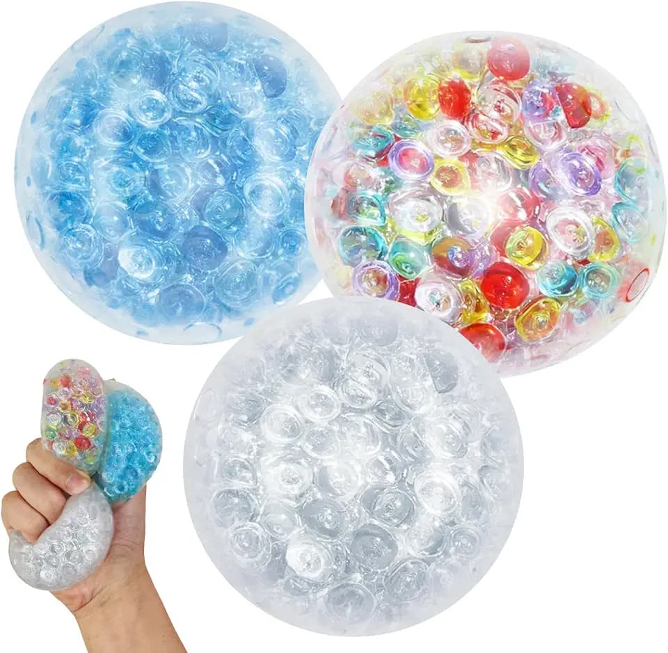 3 Stück Stressball, Quetschball, Knetball Kinder, für ADHD Autismus