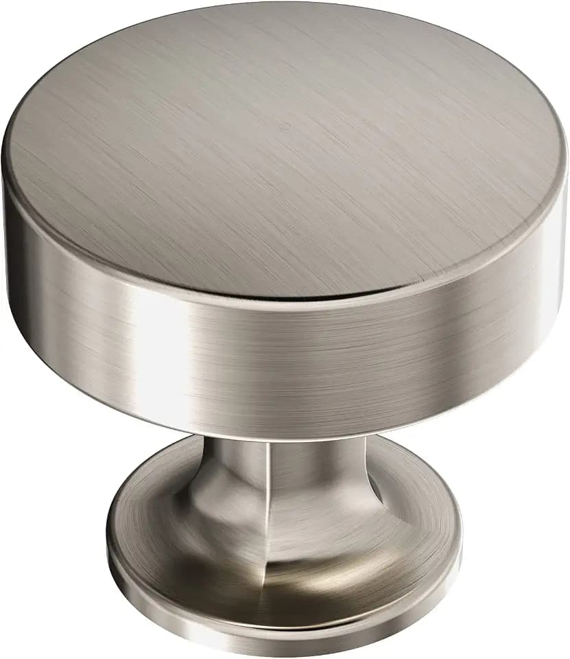 Amerock 1-5/16" Round Everett Satin Nickel Cabinet Knob