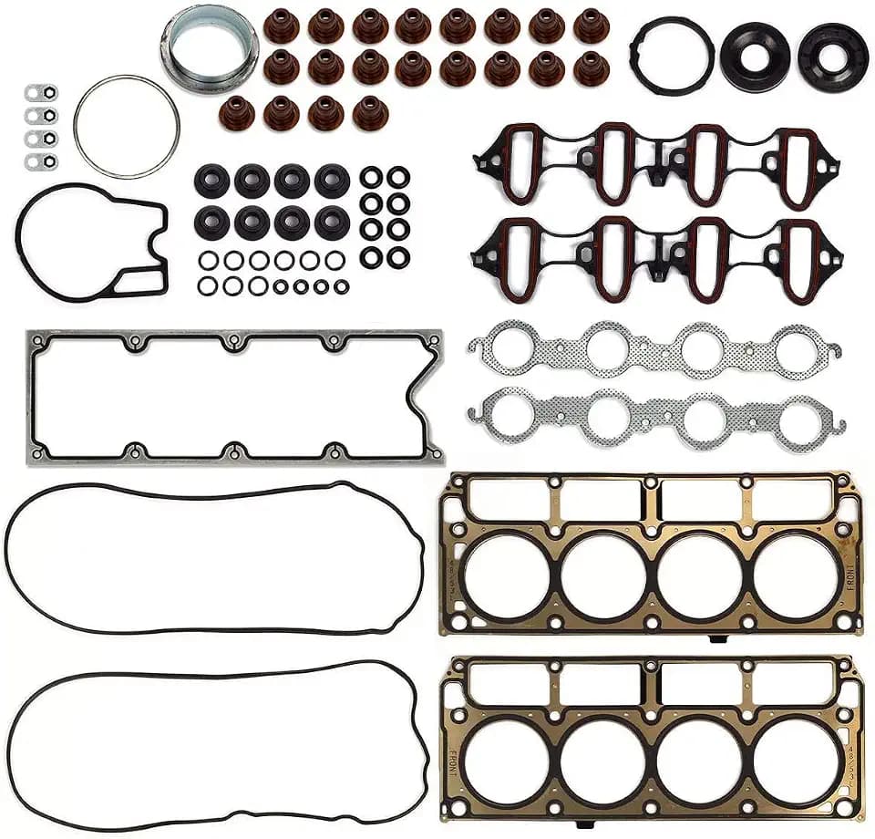 Vincos MLS Cylinder Head Gasket Set Compatible with Silverado Tahoe Express Suburban Sierra 1500 Yukon 4.8L 5.3L V8 OHV HS9292PT ES72220