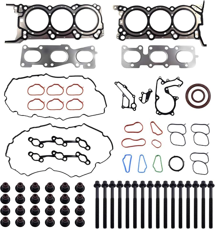 3.3 Head Gasket Set with Bolts Kit Fit for 2010-2023 Kia Sorento Sedona Cadenza Hyundai Santa Fe Azera 3.3L 3.5L 223113CGA0