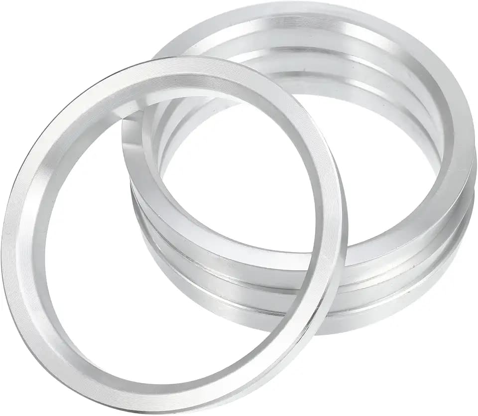 X AUTOHAUX 4pcs OD 83.1mm to ID 71.1mm Aluminum Alloy Hub Centric Rings
