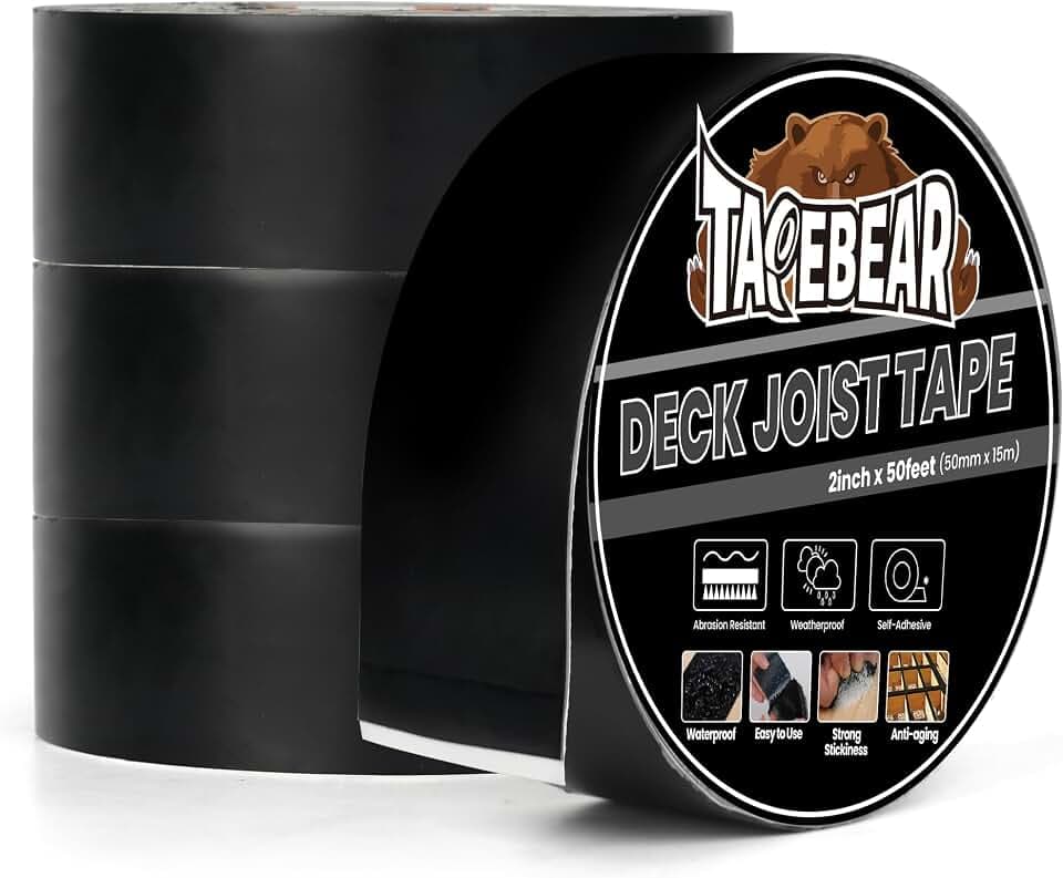 TAPEBEAR Butylband Dichtungsband Wasserdichtes 50mm×15m, Dach Reparaturband