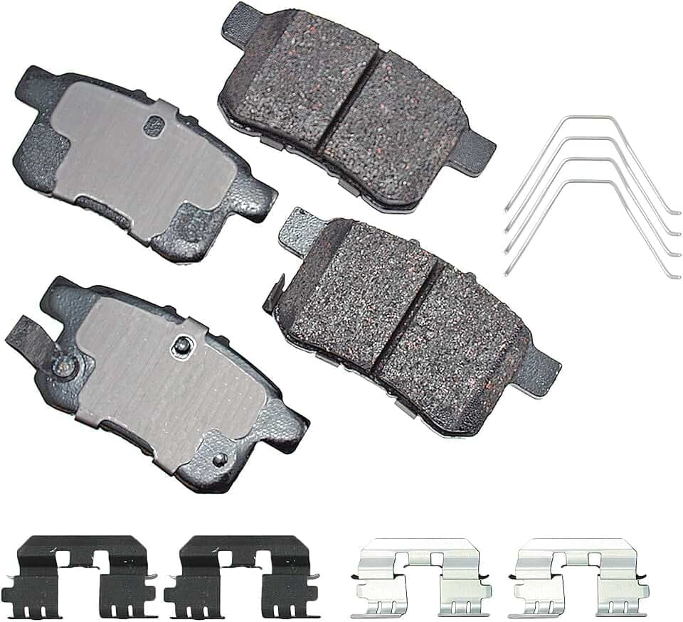 Akebono-ACT1336A Ultra-Premium Ceramic Rear Disc Brake Pads