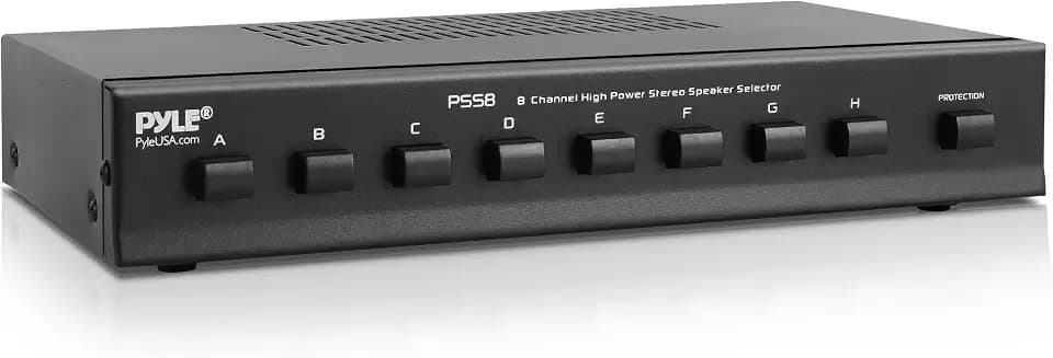 Pyle PSS8 8-Kanal-Hochleistungs-Stereo-Lautsprecher