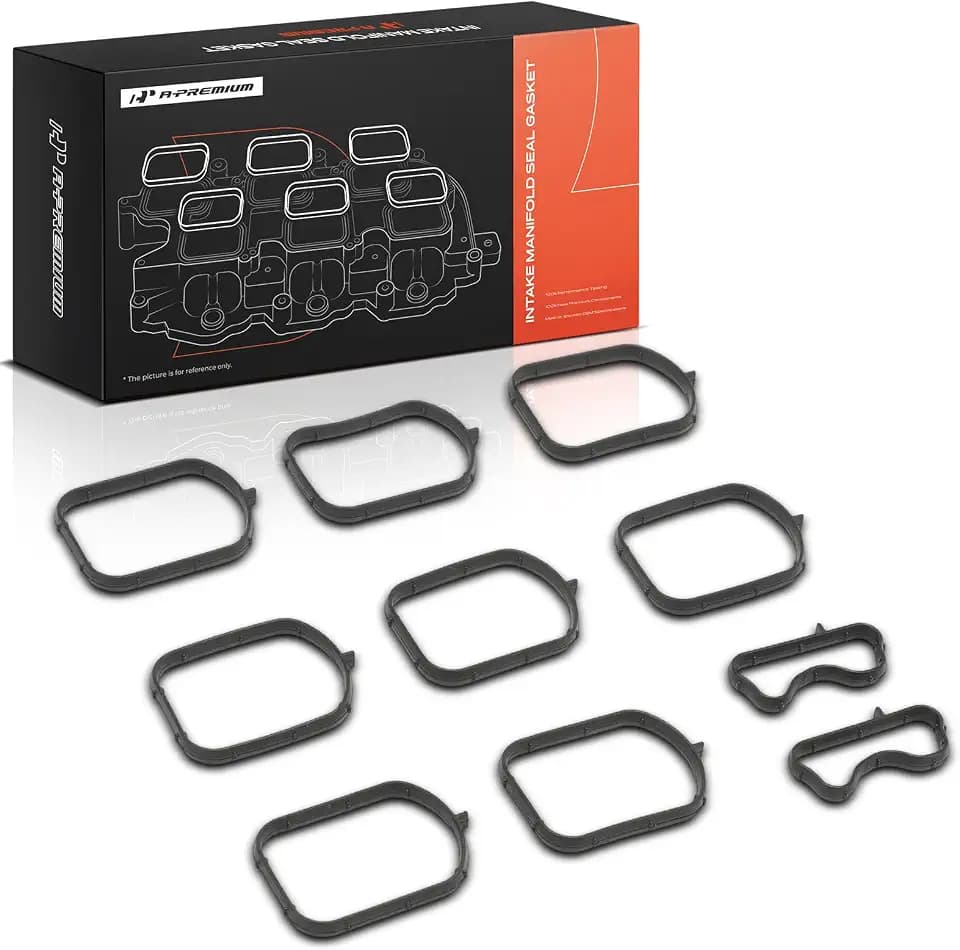 A-Premium Lower Engine Intake Manifold Gasket Set (Only fit OHV V8 5.7L)