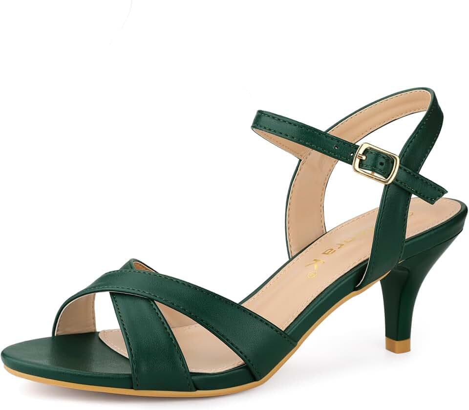 Allegra K Damen Strappy Heels SandalsSandale mit Absatz