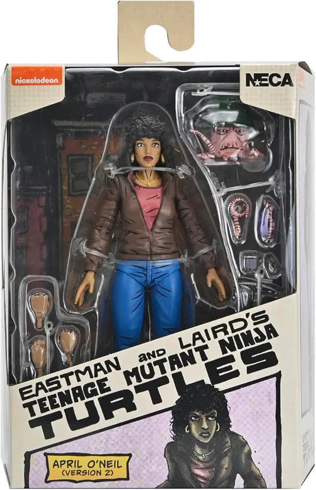 NECA - Teenage Mutant Ninja Turtles (Mirage Comics) - 7" Scale Action Figure - April O'Neil