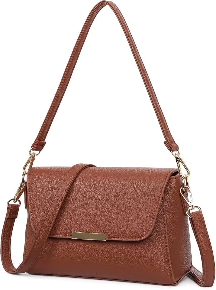 FALAN MULE Small Crossbody Bags for Women PU Leather Purses Trendy Shoulder Handbags