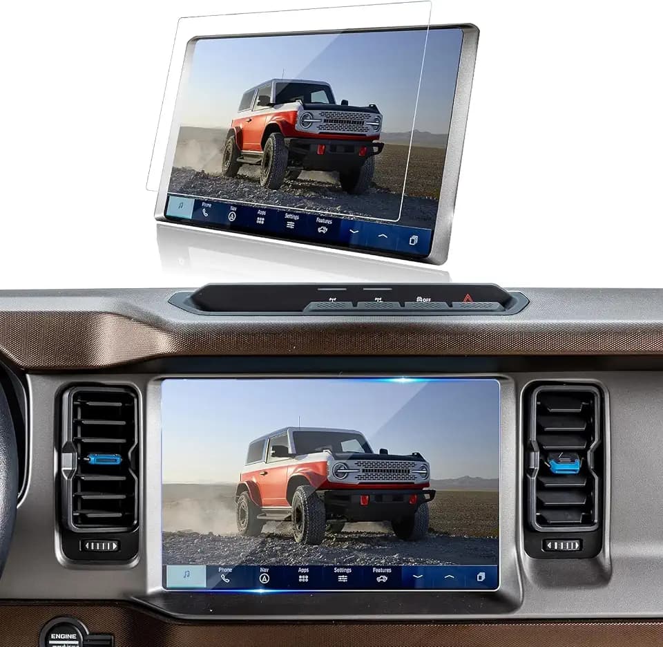 GFJNFG For 2022-2025 2026 Ford Bronco Screen Protector 12-inch