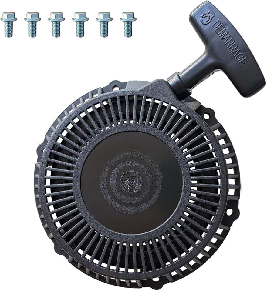 EU2000i Pull Start Assembly for Honda EU2000i EU2000IK1 Inverter Generator for Champion 2.4HP 1200/1500W 1400/1800W for Sportsman 1500 2000 Watt 2.8HP Generator Recoil Starter Pull Cord Replacement