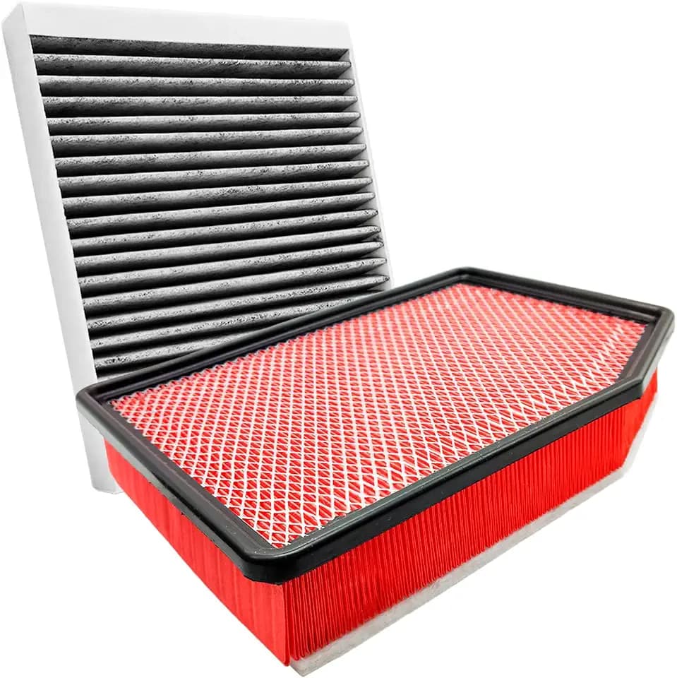 Engine Cabin Air Filter for ESCALADE SILVERADO 1500 2500 HD 3500 HD SUBURBAN TAHOE SIERRA 1500 LIMITED SIERRA 2500 HD 3500 HD YUKON YUKON XL (Except Diesel)