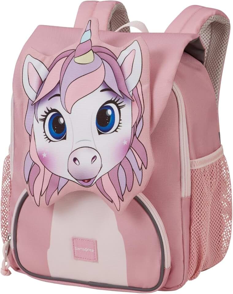 Samsonite Sammies - Unicorn Tess Kinderrucksack 32 cm, Kindergartenrucksack für Mädchen - Ideal für Schule, Freizeit & Ausflüge