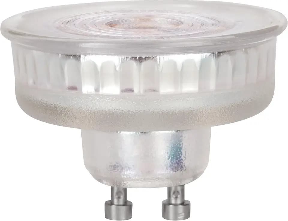 EGLO GU10 LED Leuchtmittel dimmbar, extra Flache Glühbirne für Einbauspots