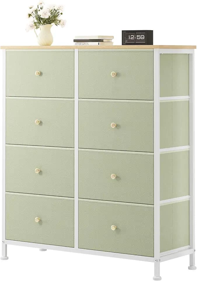 OLIXIS 8 Drawer Storage Dresser for Bedroom, Closet Organizers Units
