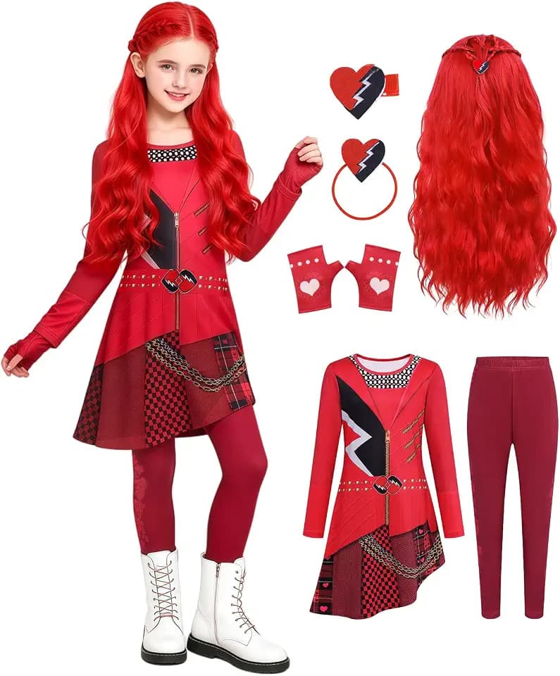 Kids Royal Princess Costume Girls Fancy Set Halloween Costumes Outfit
