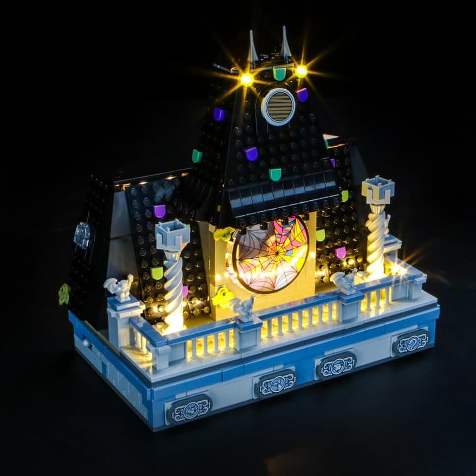 Led Licht Set Kompatibel mit Lego 76781 Wednesday & Enid's Dorm Room (Kein Modell), Dekorationsbeleuchtungsset Compatible with Wednesday & Enid's Dorm Room Kreative Spielzeug