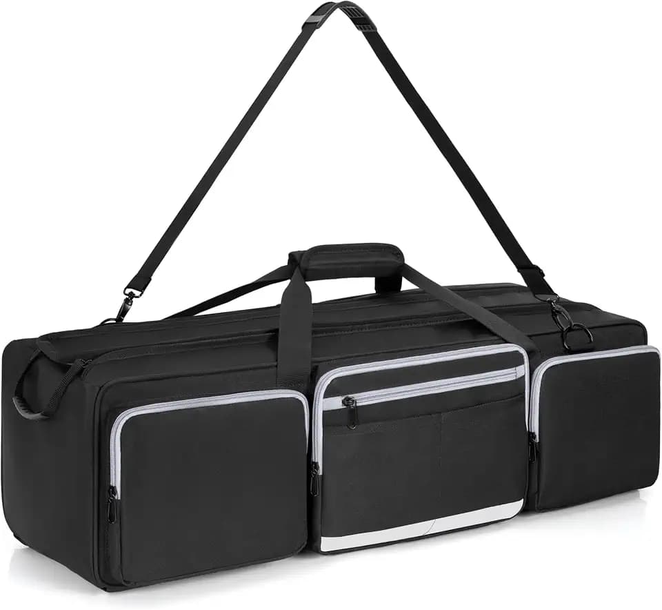 Tripod Carrying Case, 30.7" Heavy Duty Tripod Bag with Padded Divider