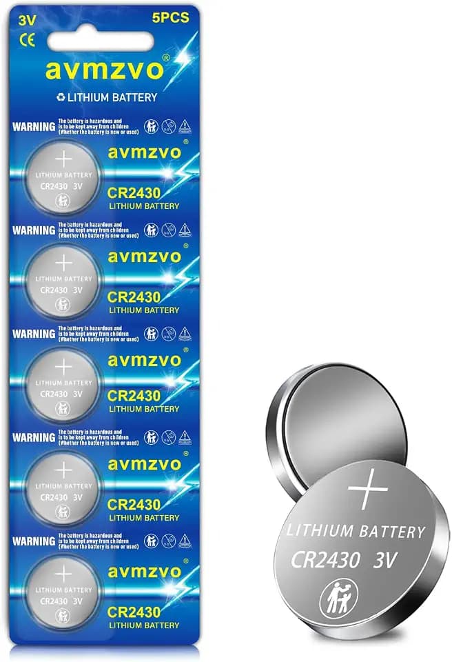 CR2430 3V Lithium Knopfzellen 2430 Batterien,5 Stück,Für Spielzeug