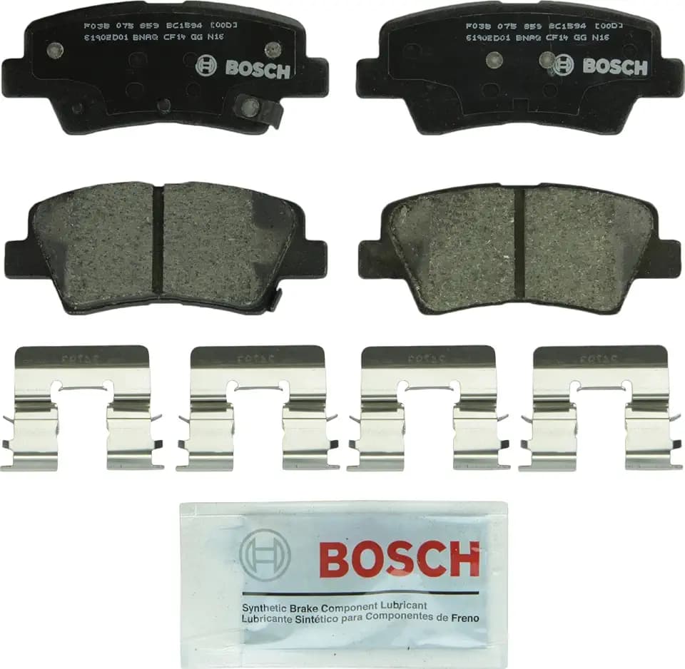 BOSCH BC1594 QuietCast Premium Ceramic Disc Brake Pad Set - Rear