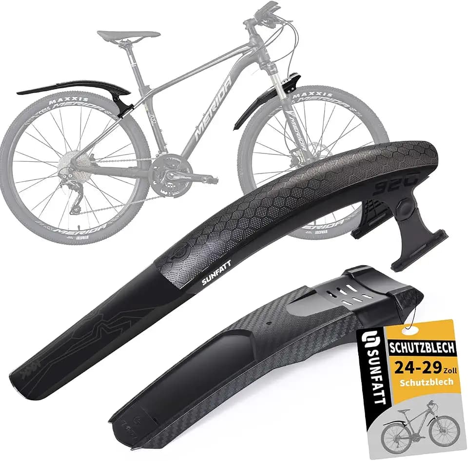 Fahrrad Schutzblech Mountainbike 24-29 Zoll Set [NICHT für V-Brakes]