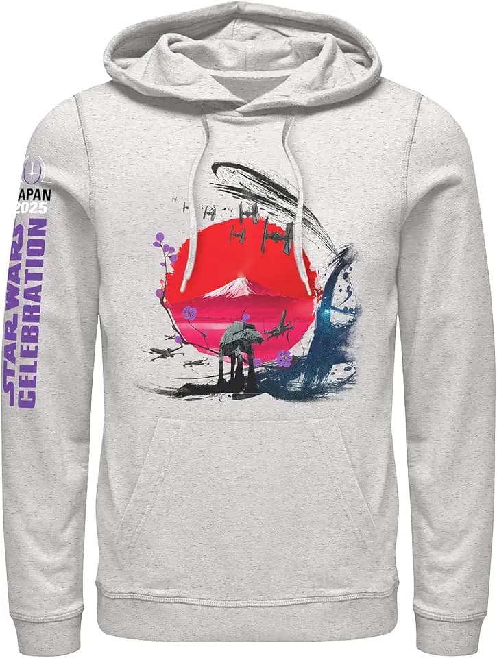 STAR WARS Men's Star Wars Men's Celebration the Rising Force Pullover Hoodie