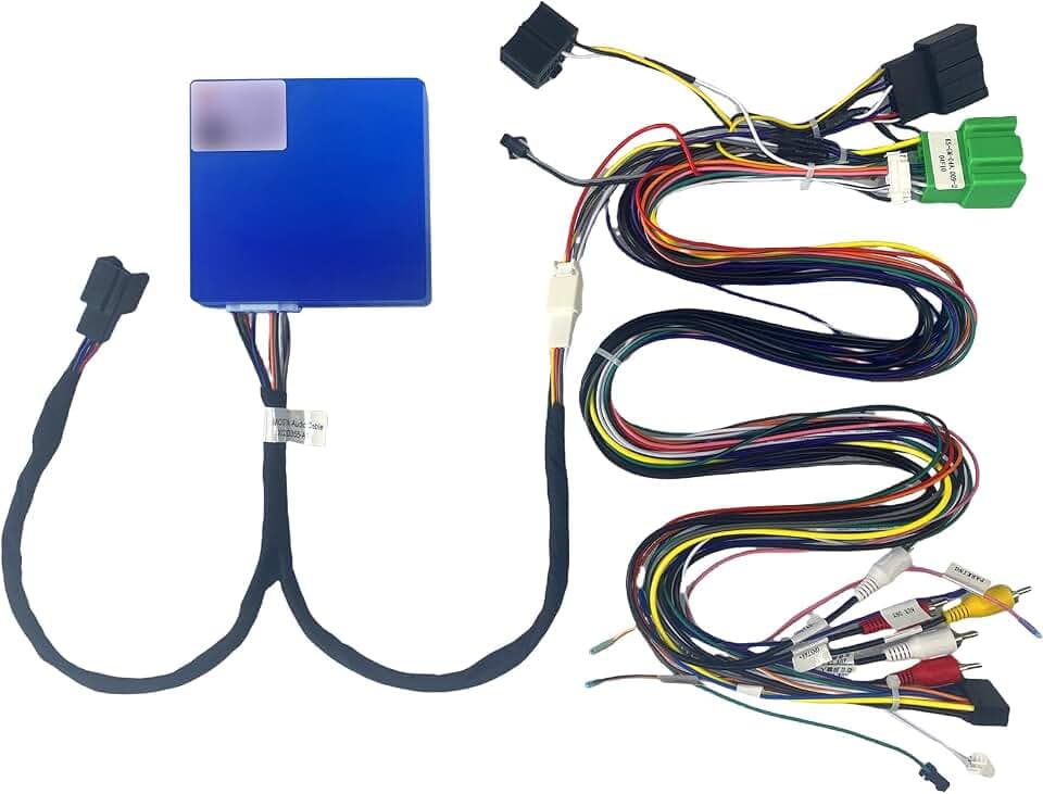 Audio System Adapter Optic Fiber Box for Chevy Silverado GMC Sierra 1500 2500 3500 2014-2018 Car Stereo Radio Supplemental Wiring Harness