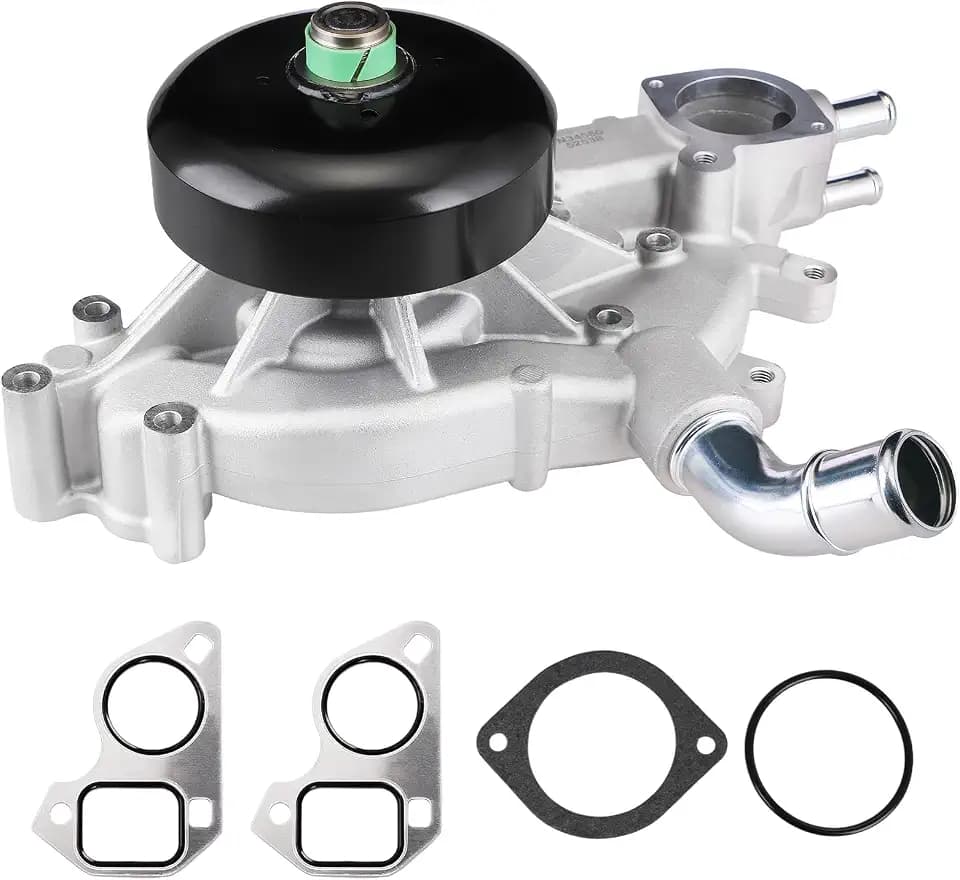 Water Pump 45005 AW5087 252-845 for 1999-2006 Chevy, GMC, Cadillac 4.8 5.3 6.0L Silverado Tahoe Express Yukon Savana Envoy Sierra Escalade G7341 AW5104 Workhorse