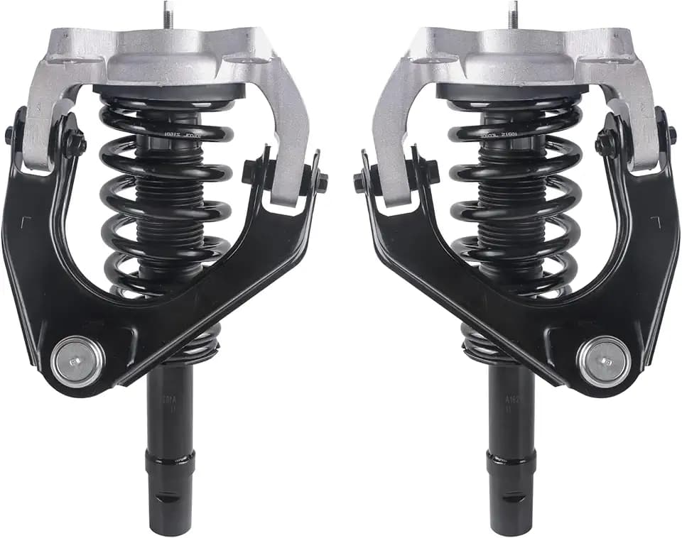 MOSTPLUS Pair Front Complete Strut Assembly 11651 11652 Compatible with 1999-2006 Sebring/Dodge Stratus 2.0L 2.4L 2.5L 2.7L 3.0L V6 FWD Coil Spring Shock Absorbers