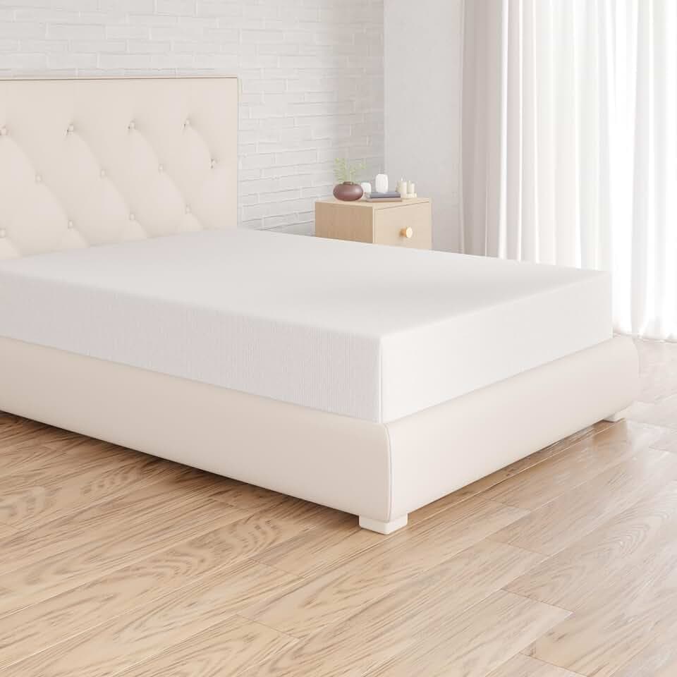 Amazon Basics Jersey Spannbettlaken, 100% Baumwolle, Spannbetttuch - Matratzenhöhe bis 30 cm, 90 x 200 cm, Weiß