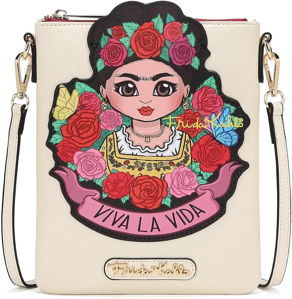 Frida Kahlo Official Licensed Artwork Crossbody Bag-FAD408