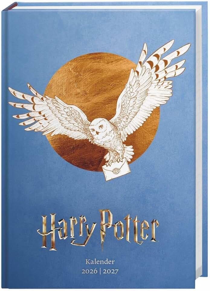 Harry Potter 17-Monats-Kalenderbuch A5 Hedwig 2027 - 17 Monate. Von August 2026 bis Dezember 2027: Mehr Magie im Schulalltag: Buchkalender für alle ... Ron und Hermine. Mit viel Platz für Notizen