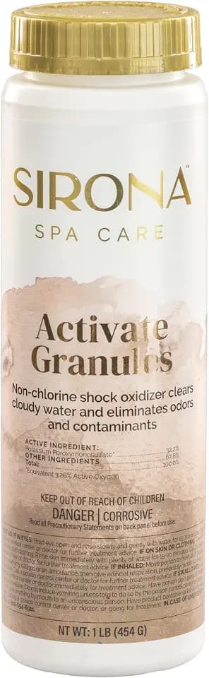 Sirona Spa Care 82147, Activate Granules, 1 lb