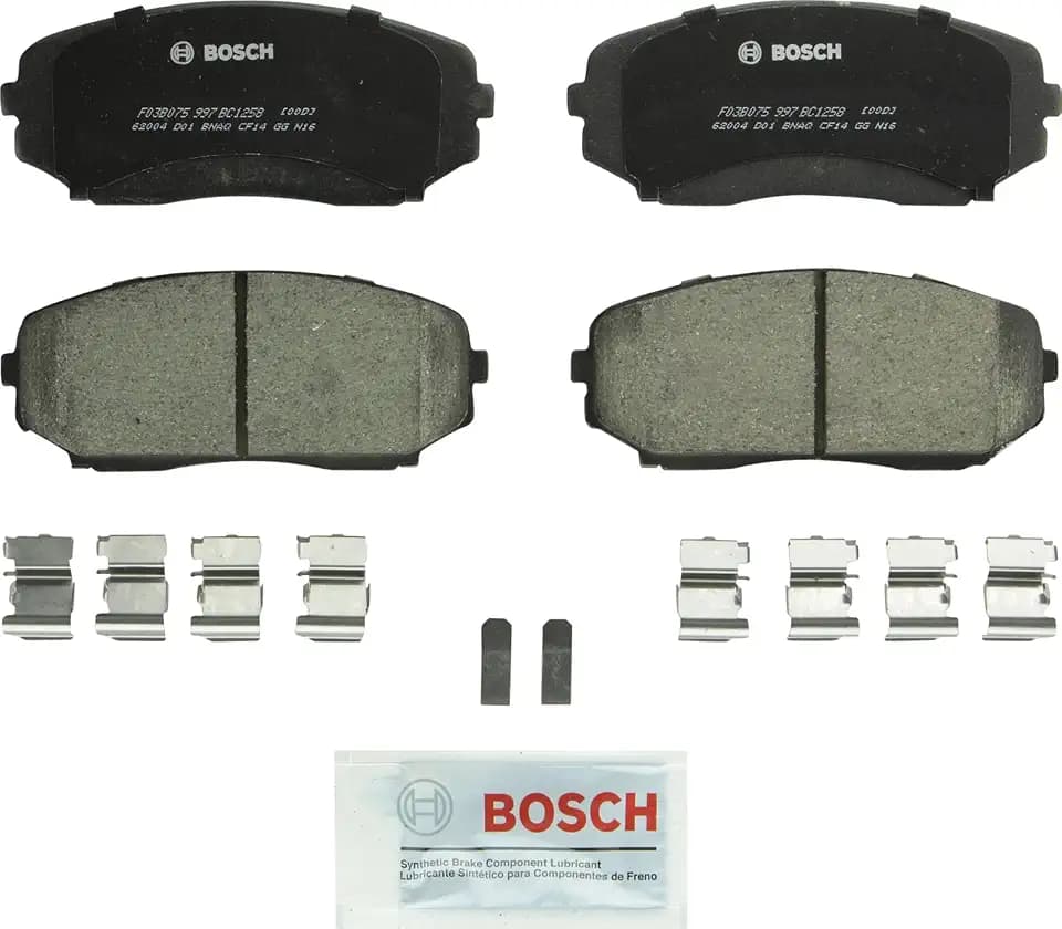 BOSCH BC1258 QuietCast Premium Ceramic Disc Brake Pad Set - Front