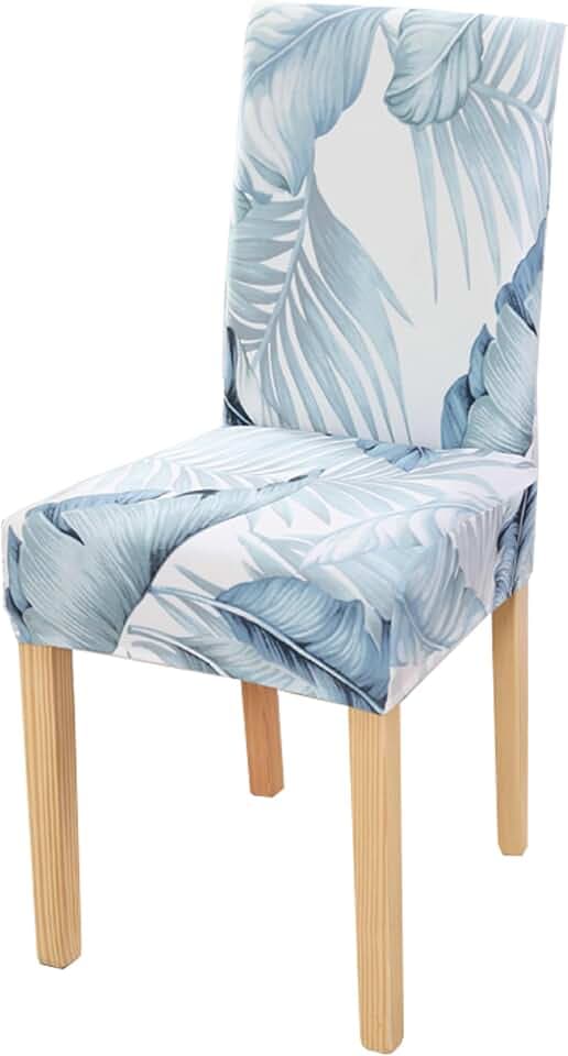Stretchy Washable Parson Dining Chair Covers/Slipcovers Set of 4