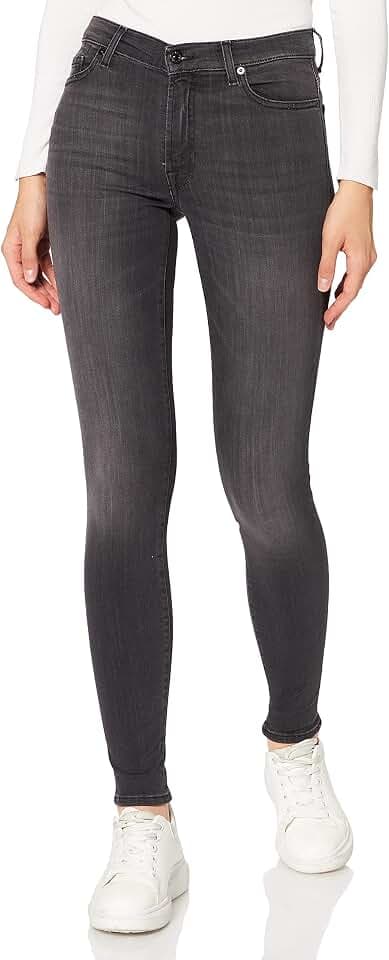 7 For All Mankind Damen Jeans Hw Skinny